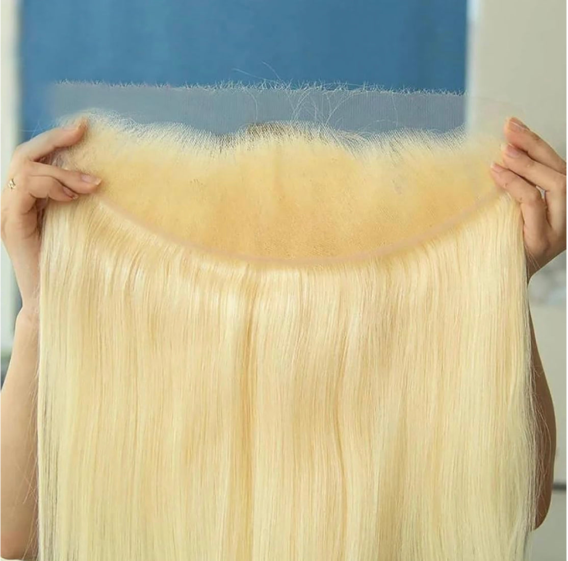 613 blonde lace frontal & lace closure