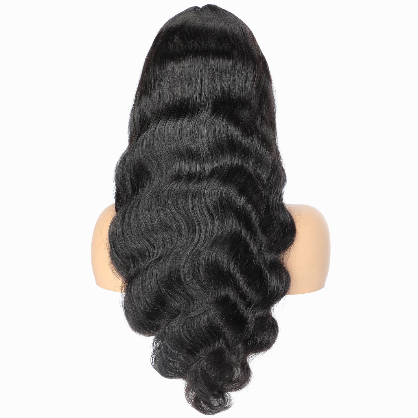 Glueless HD lace wig natural color