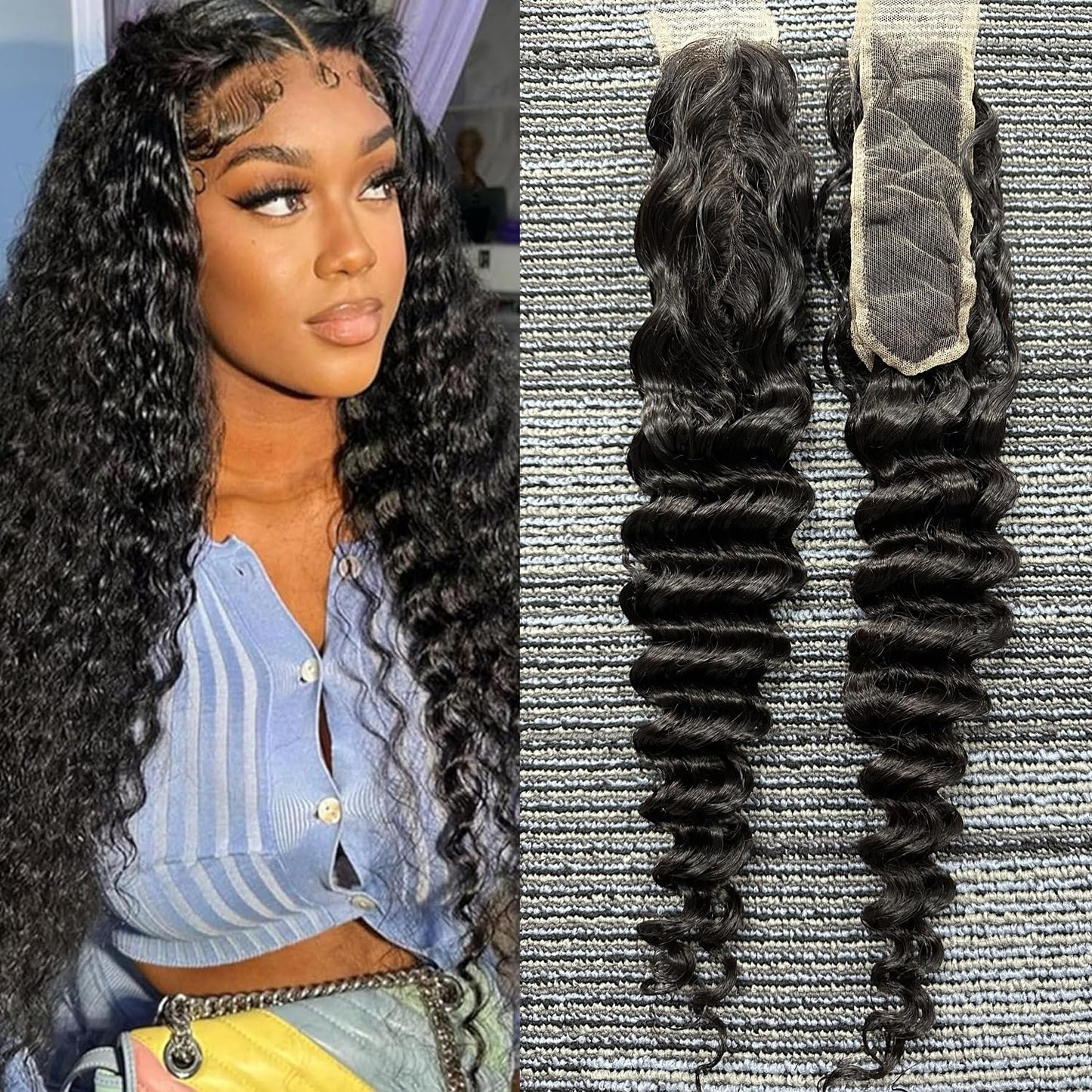 2*6 HD Lace Closure 100% Human Hair
