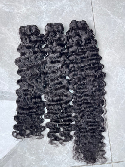 3 pcs bundles natural color hair deal