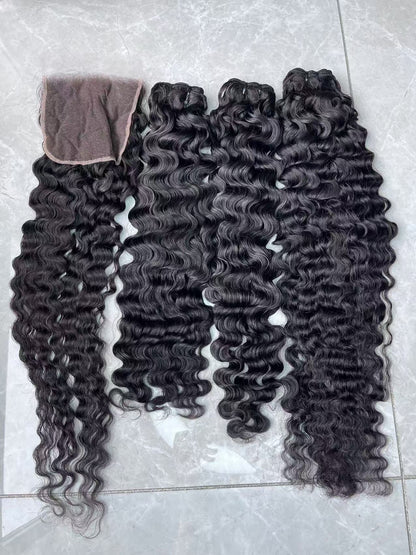 HD LACE frontal & closure virgin hair