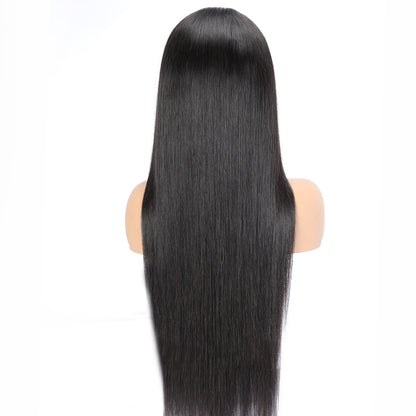 Glueless HD lace wig natural color