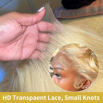 613 blonde HD lace glueless lace wig 200%
