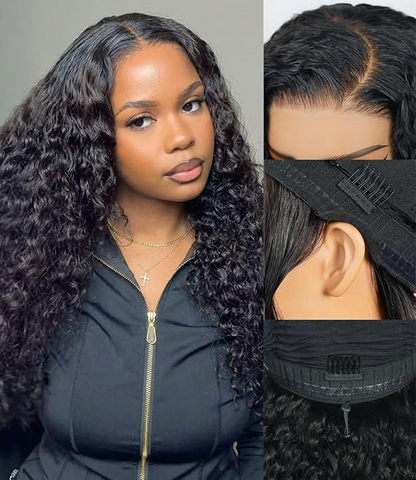 12A 5*5 HD Lace Closure Wig 250% Density Natural Color
