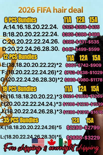 Wholesale Bundles Deal Natural Color FREE SHIPPING