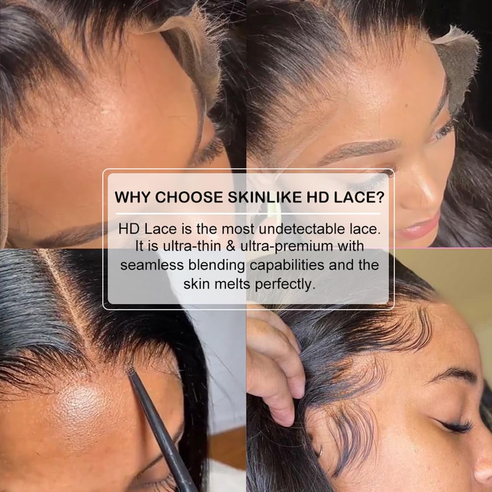 13*4 HD Lace Frontal Natural Color