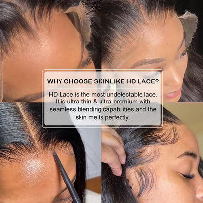 13*4 HD Lace Frontal Natural Color
