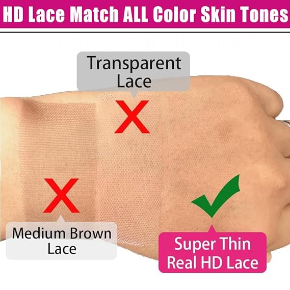 4X4 HD Lace Closure Nautral Color