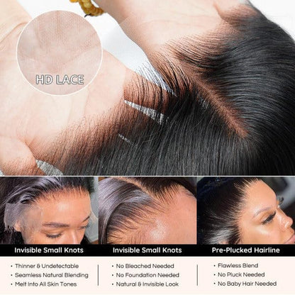 13*4 HD Lace Frontal Natural Color