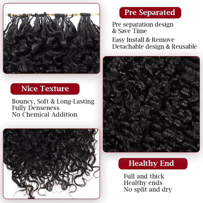 Miracle Knots Crochet Human Hair For Black Women