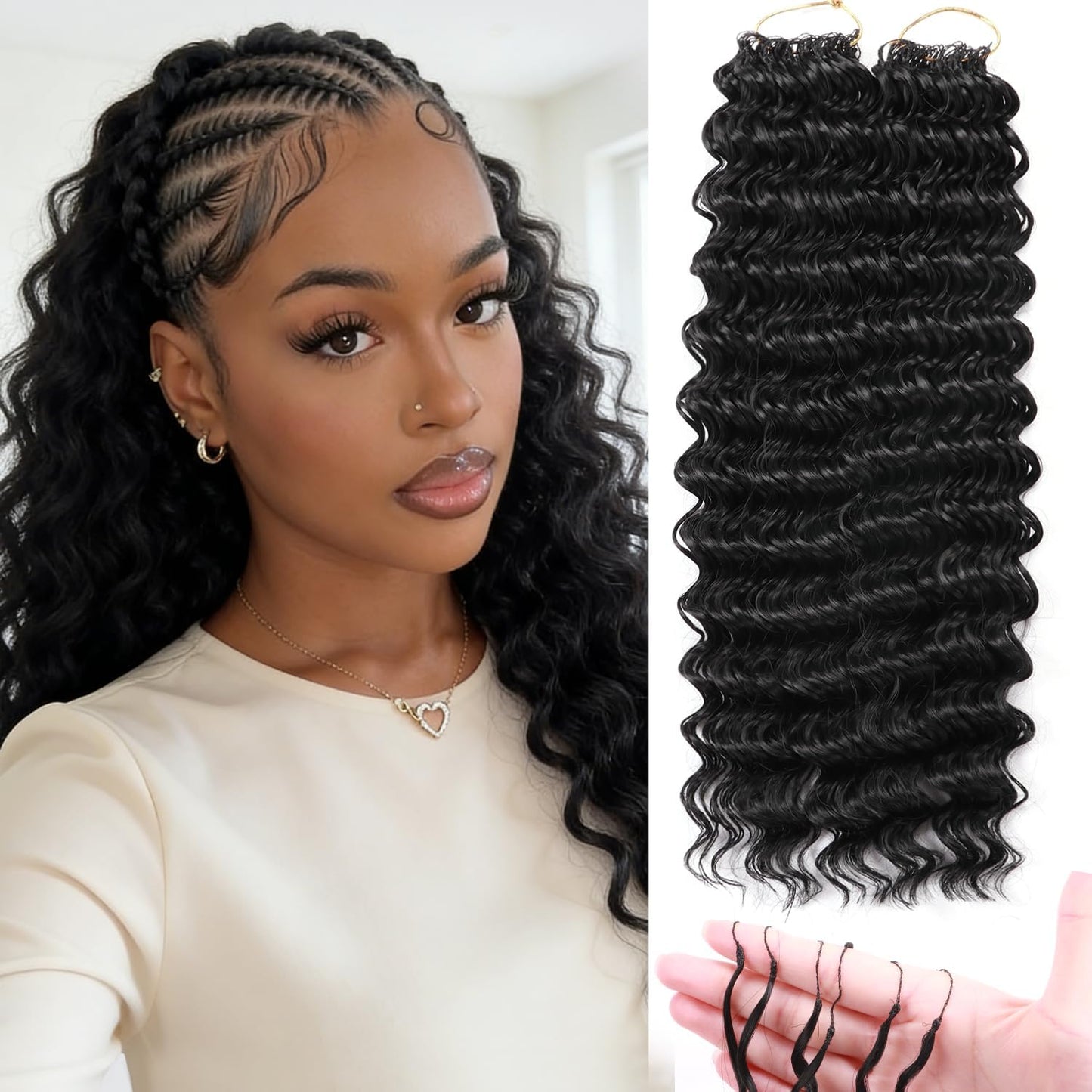 Miracle Knots Crochet Human Hair For Black Women