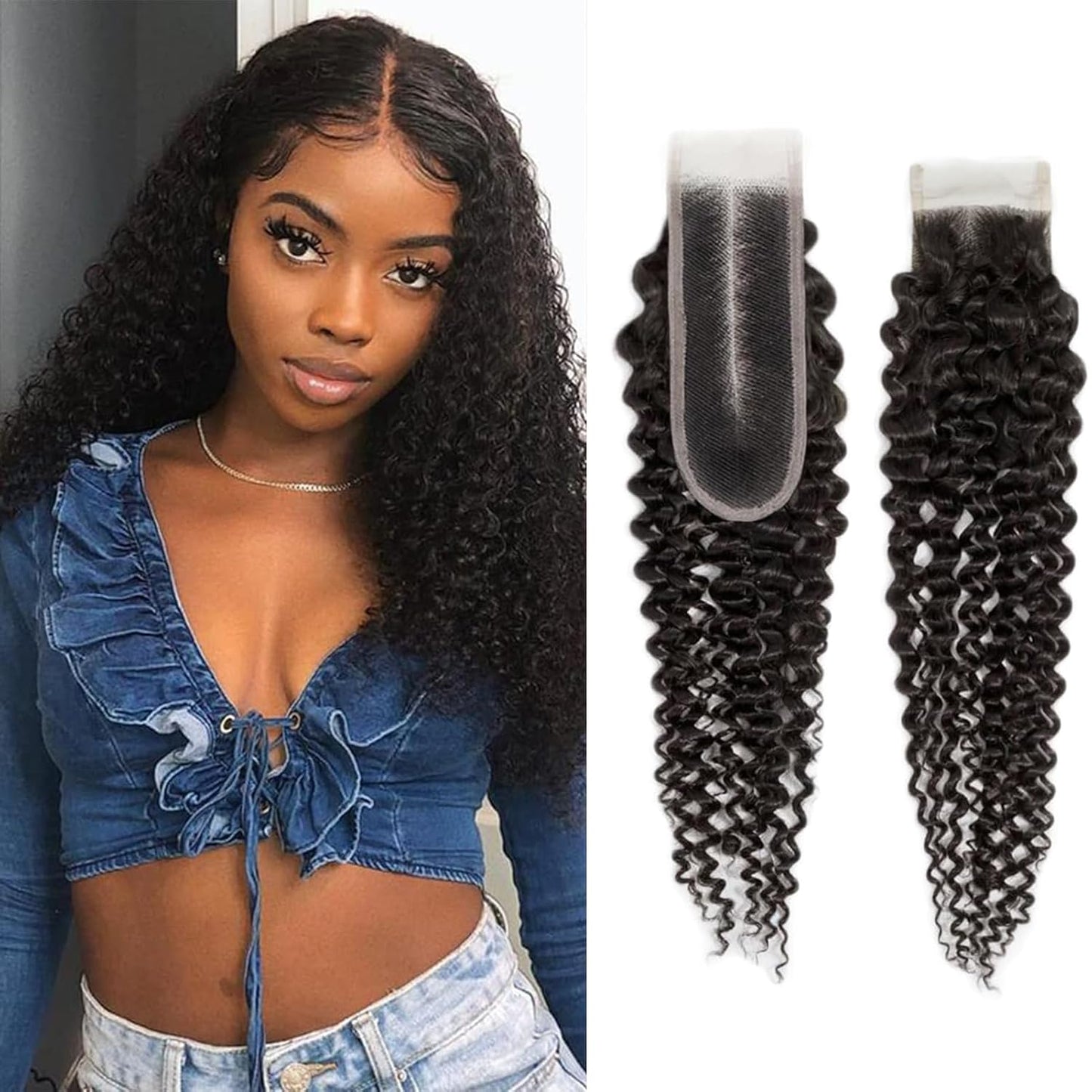 2*6 HD Lace Closure 100% Human Hair