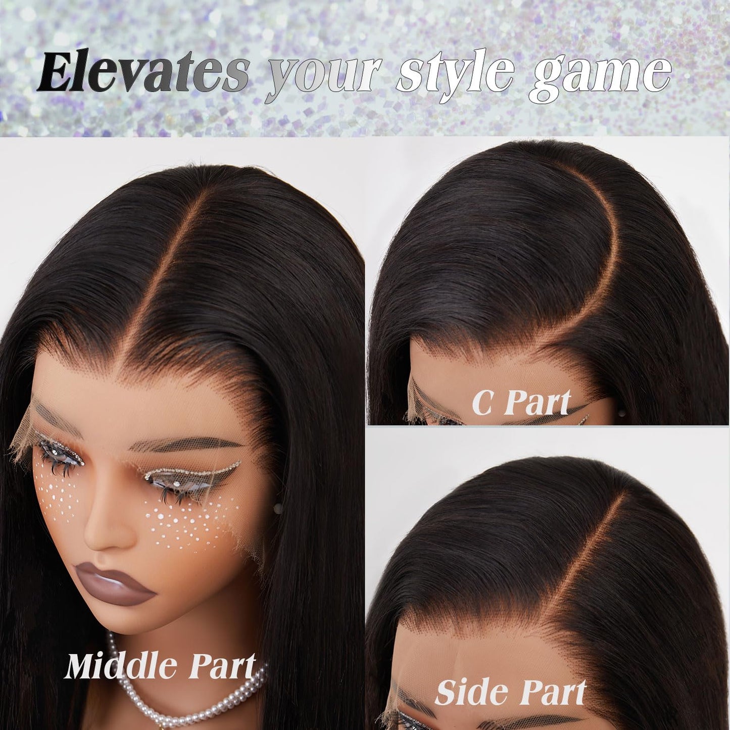 12A 13*6 HD Glueless Lace wig 250% Natural Color 100% human hair