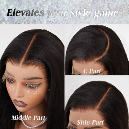 12A 13*6 HD Glueless Lace wig 250% Natural Color 100% human hair