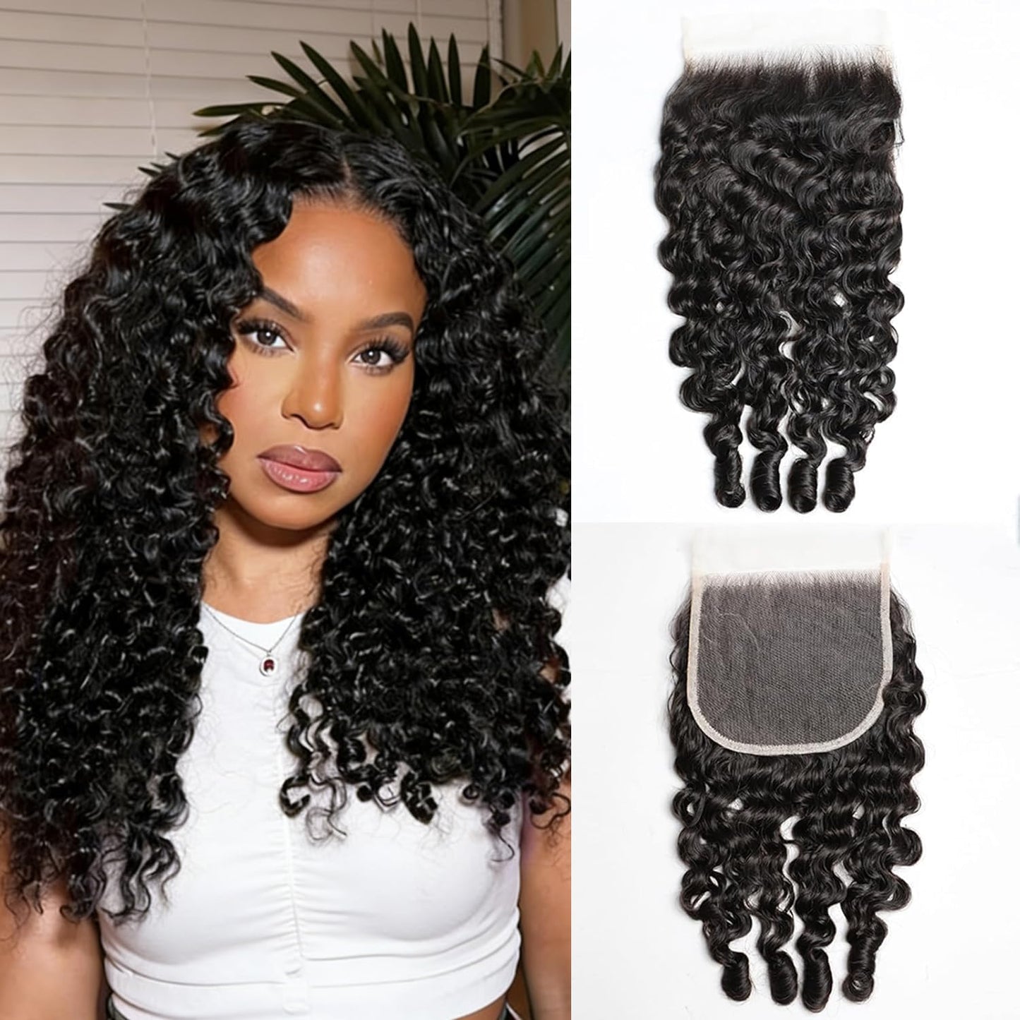 5X5 HD Lace Closure 100% Human Hair