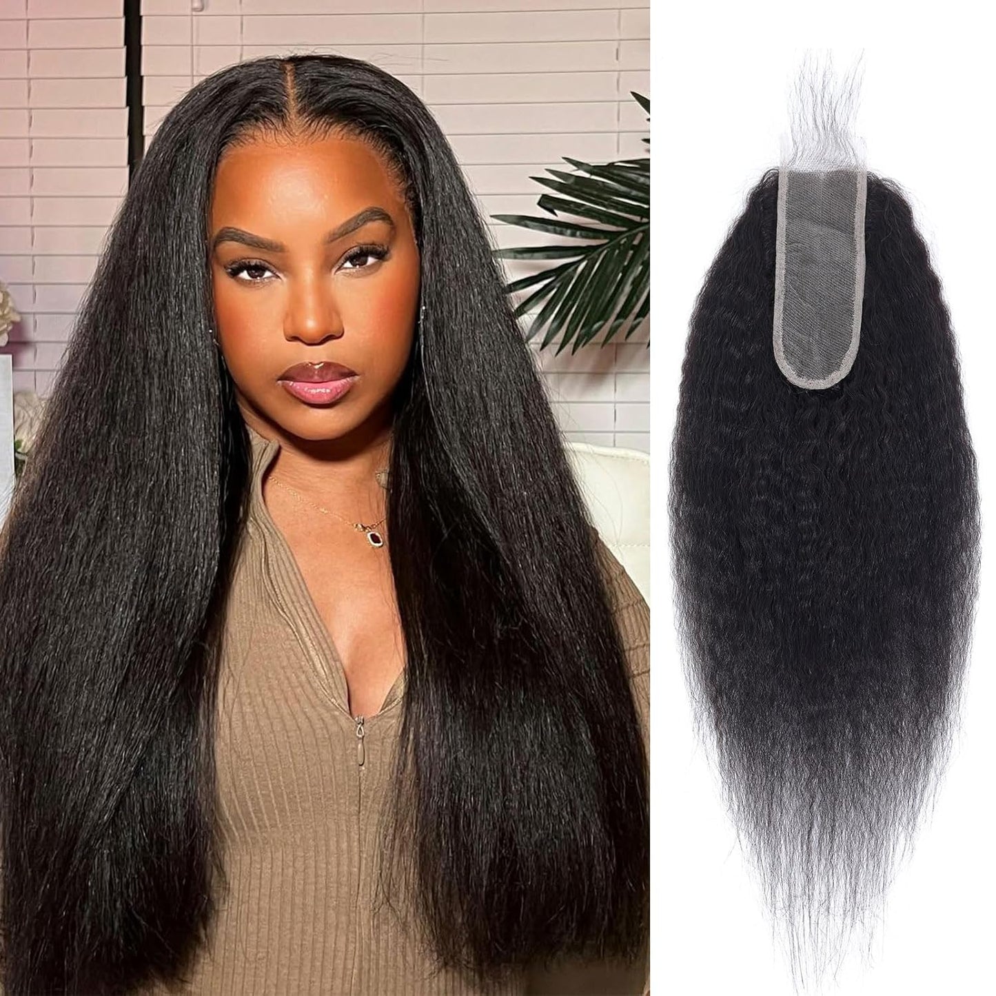 2*6 HD Lace Closure 100% Human Hair