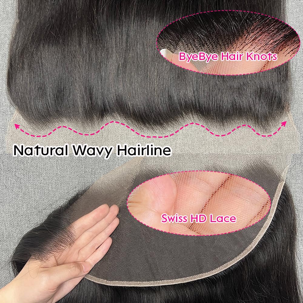 13X6 HD Lace Frontal Naural Color