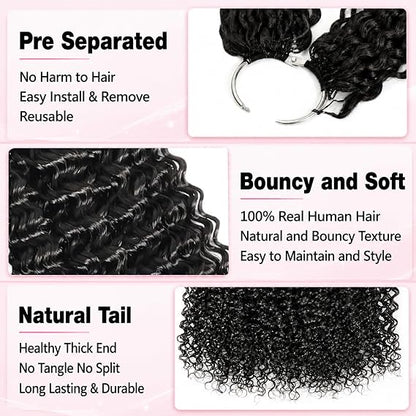 Miracle Knots Crochet Human Hair For Black Women