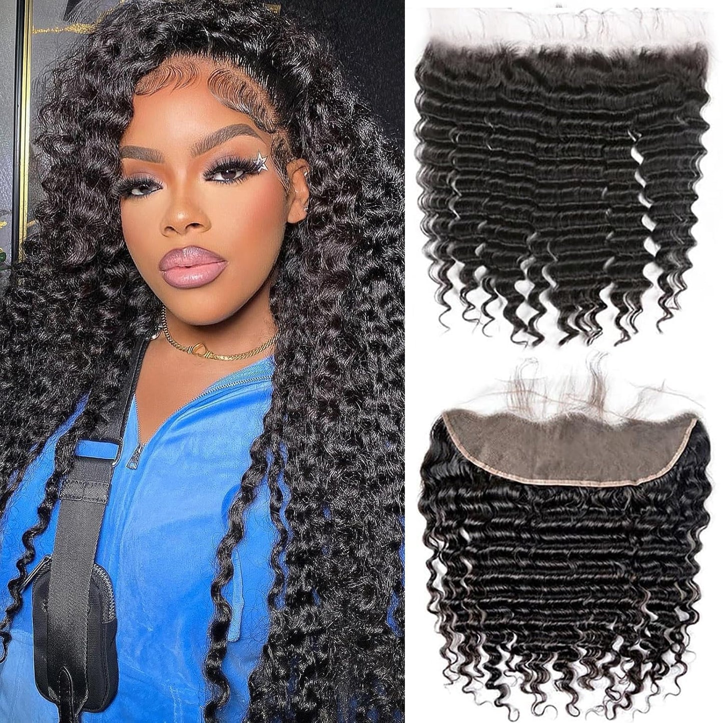 13*4 HD Lace Frontal Natural Color
