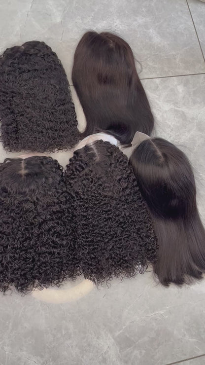 BOB wig natural color transparent lace